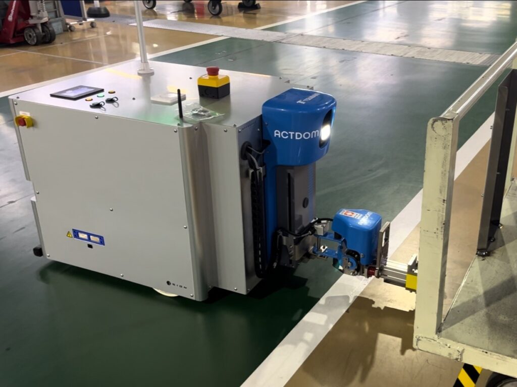 牽引型AGVを販売開始 椿本チエイン「ACTDOM®」と開発段階で連携 9 RETAINER リリース 2